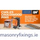 CW6 25mm Pulsa (27, 40 & 800) Fuel Pack  BOX 1 Fuel Cell and 500 Timber Pins